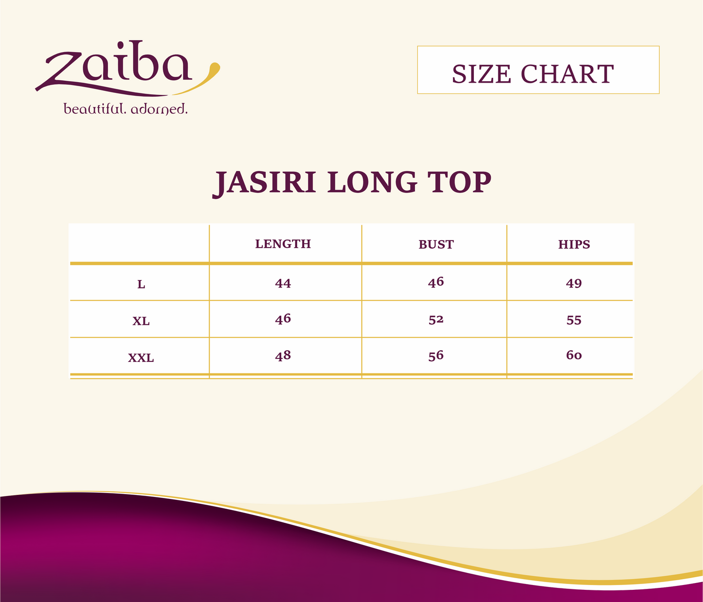 ZAIBA Modest ActiveFlow Jasiri Long Top - Black