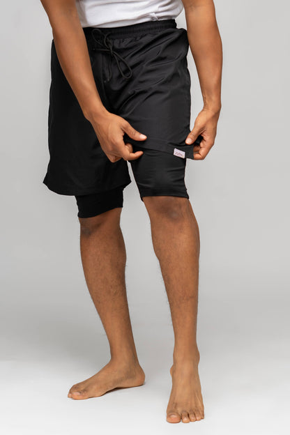 ZAIBA Modest ActiveFlow 2in1 Nguvu Shorts (Short)