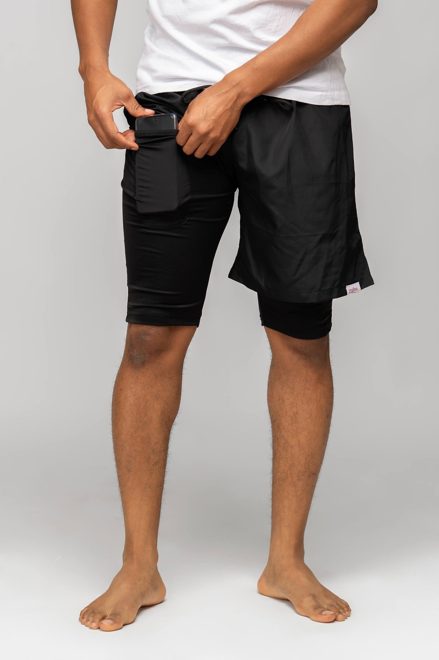 ZAIBA Modest ActiveFlow 2in1 Nguvu Shorts (Short)
