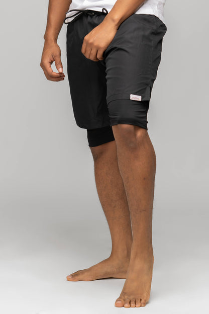 ZAIBA Modest ActiveFlow 2in1 Nguvu Shorts (Short)