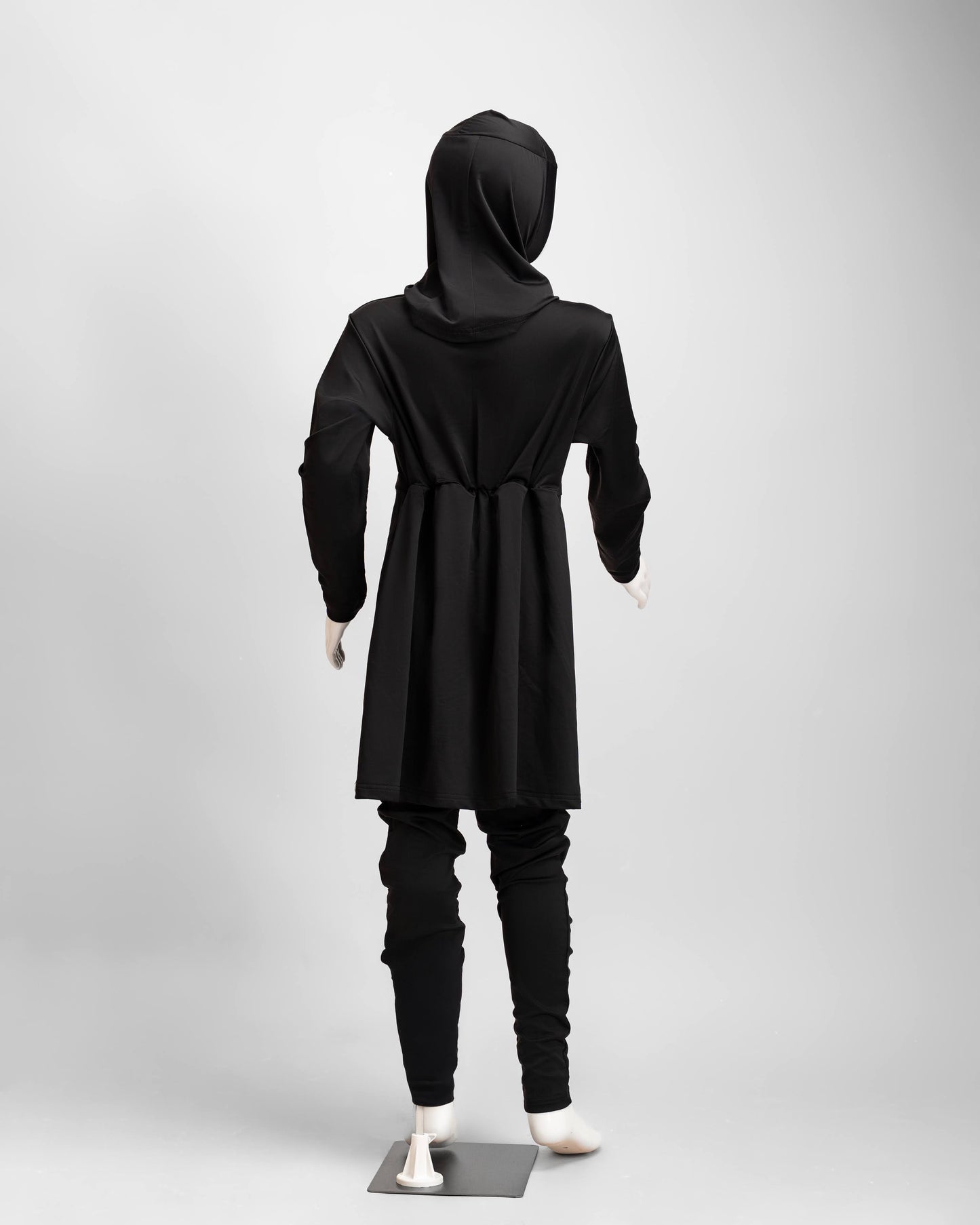 ZAIBA Modest Girl's Burkini & Hijab Set - Black