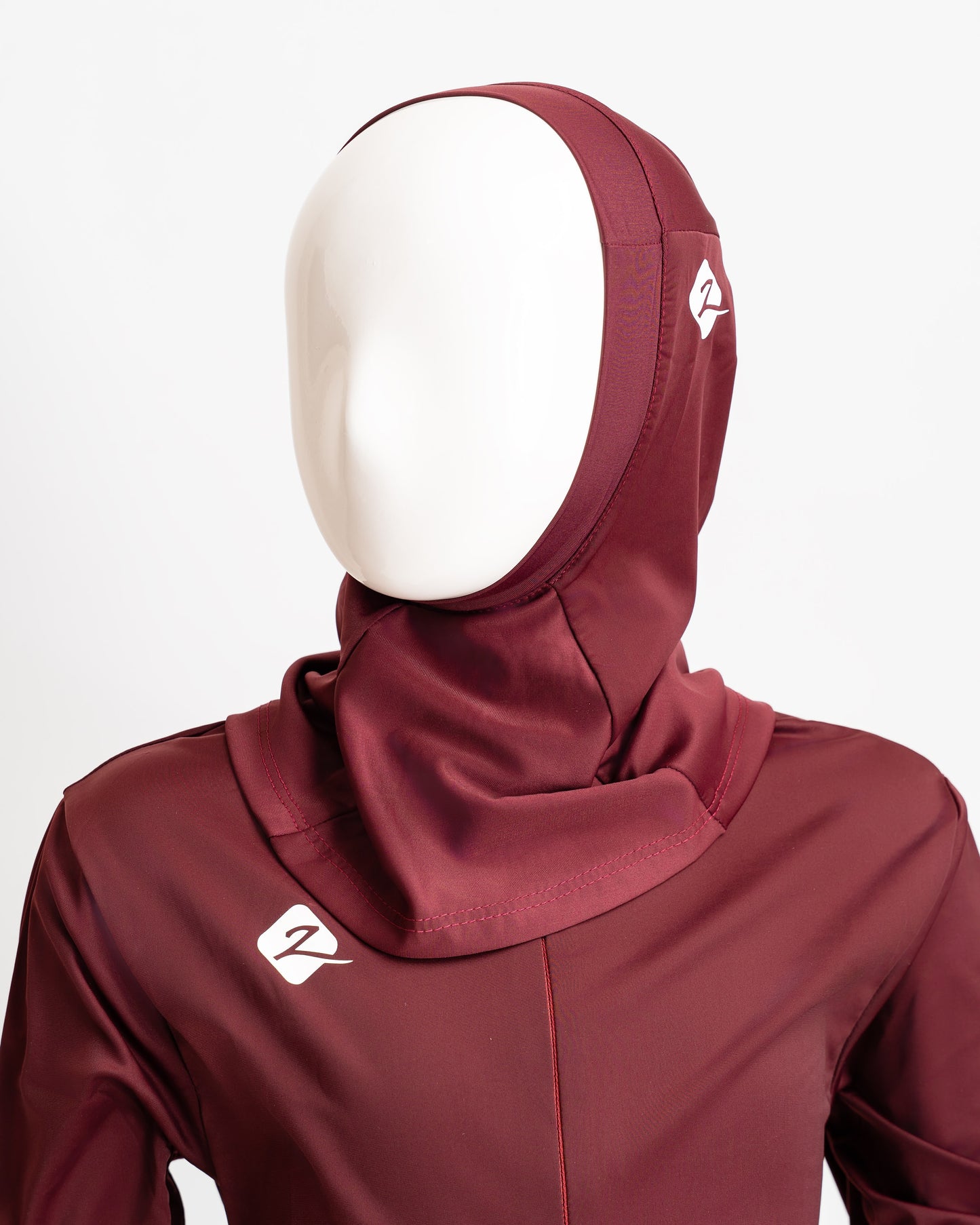 ZAIBA Modest Girl's Burkini & Hijab Set - Maroon