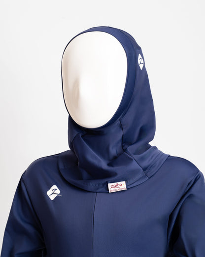 ZAIBA Modest Girl's Burkini & Hijab Set - Blue