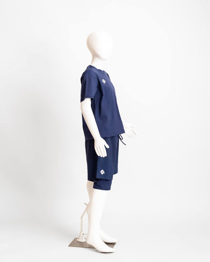 ZAIBA Modest Boy's Swim Set - Blue