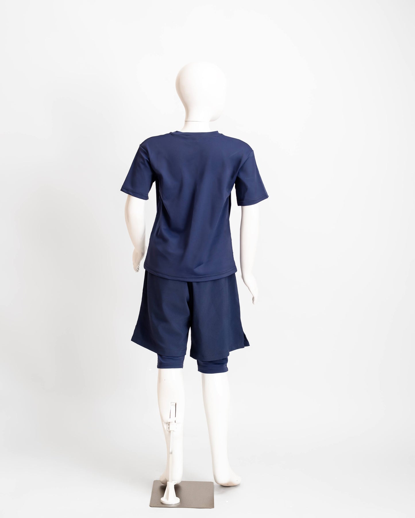 ZAIBA Modest Boy's Swim Set - Blue