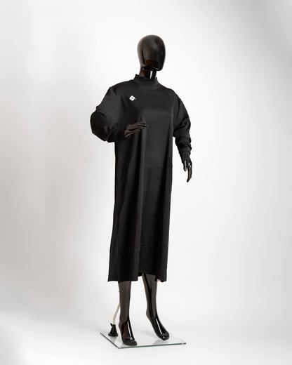 ZAIBA Modest ActiveFlow Jasiri Long Top - Black