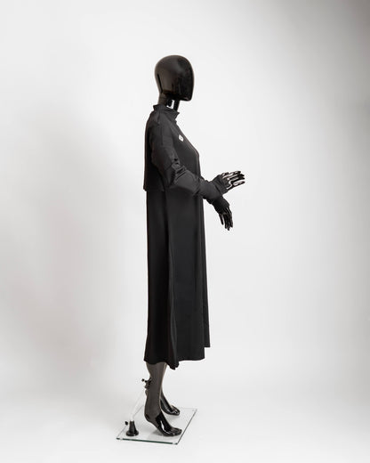 ZAIBA Modest ActiveFlow Jasiri Long Top - Black