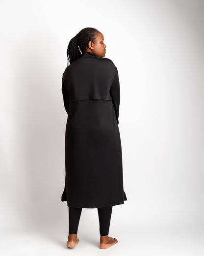 ZAIBA Modest ActiveFlow Jasiri 3pc Long Top, Hijab & Leggings