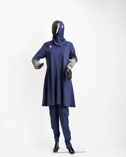 ZAIBA Modest Teen's Burkini Set - Blue