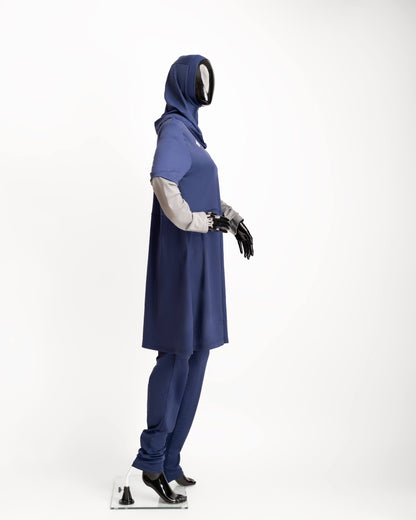 ZAIBA Modest Teen's Burkini Set - Blue