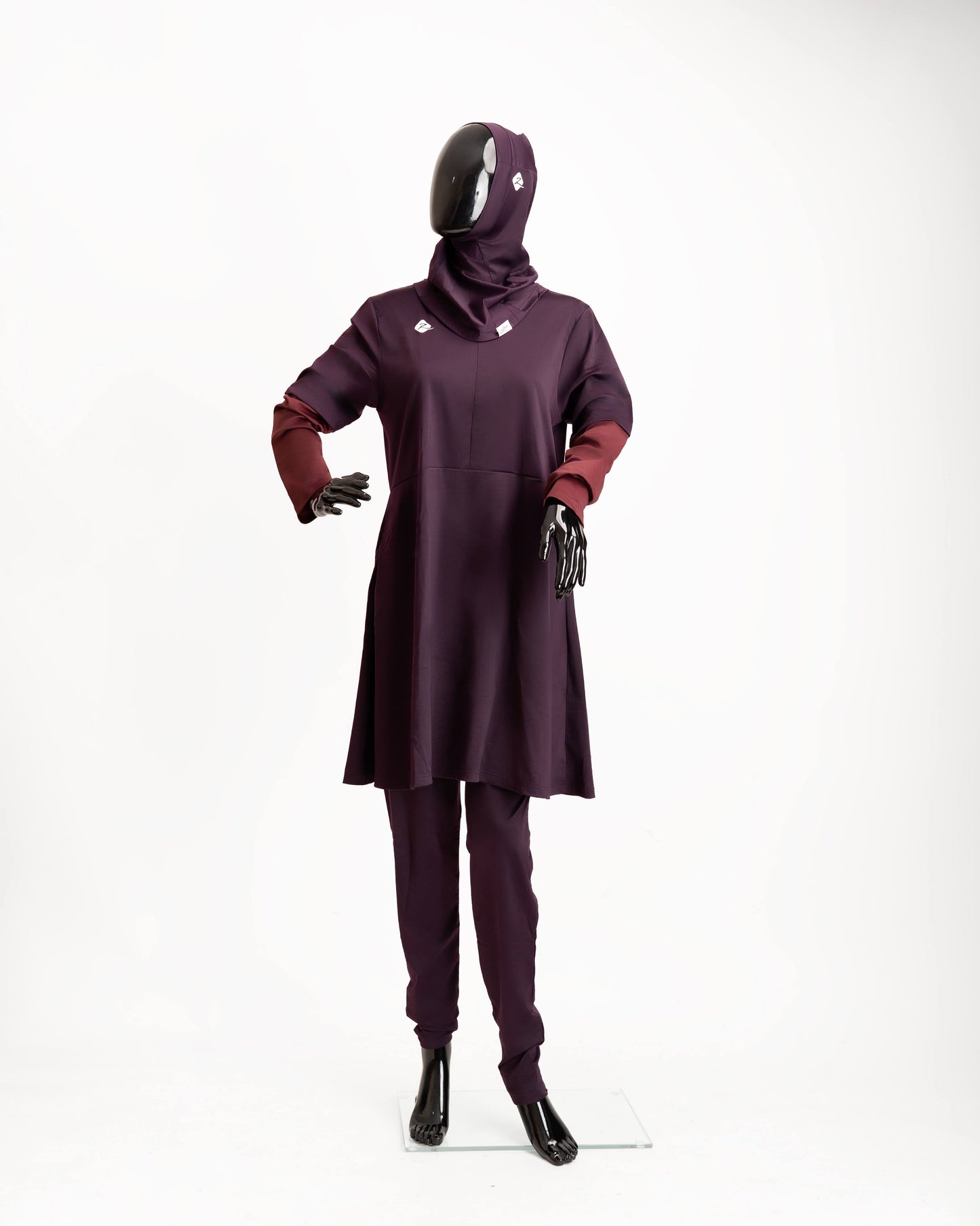ZAIBA Modest Teen's Burkini Set - Purple