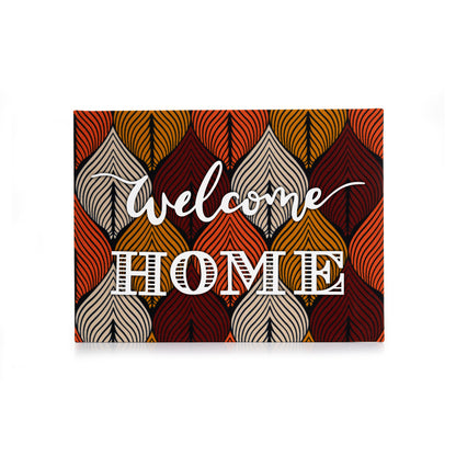 ZAIBA Welcome Home Kitenge Wall Art (Large) - Miale