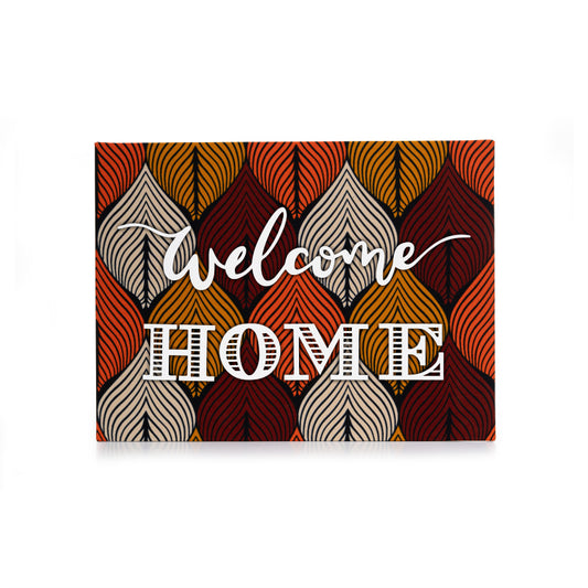 ZAIBA Welcome Home Kitenge Wall Art (Large) - Miale
